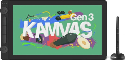Huion Kamvas 16 Gen 3 GS1563 (черный) 