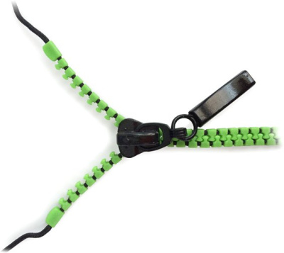 Наушники CBR Human Friends Zipper Green 
