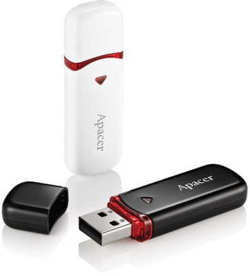 USB Flash Apacer AH333 Black 64GB (AP64GAH333B-1) 