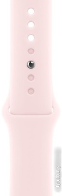 Умные часы Apple Watch Series 9 45 мм (алюминиевый корпус, розовый/розовый, спортивный силиконовый ремешок M/L) 