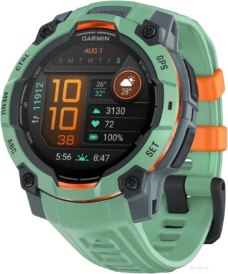 Garmin Instinct 3 45 мм (зеленый) 