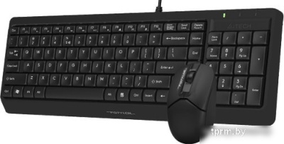 Клавиатура + мышь A4Tech Fstyler F1512 (черный) 