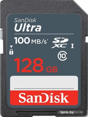 Карта памяти SanDisk Ultra SDXC SDSDUNR-128G-GN3IN 128GB 