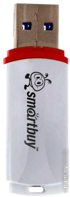 USB Flash Smart Buy Crown White 32GB (SB32GBCRW-W) 