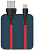 Кабель Celebrat FLY-2 Micro USB (1 м, красный) 