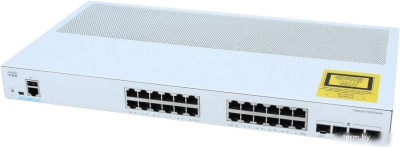 Управляемый коммутатор 2-го уровня Cisco Catalyst C1000-24P-4X-L 