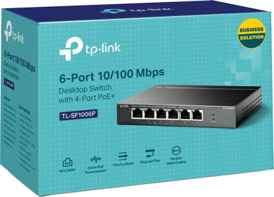 Коммутатор TP-Link TL-SF1006P 