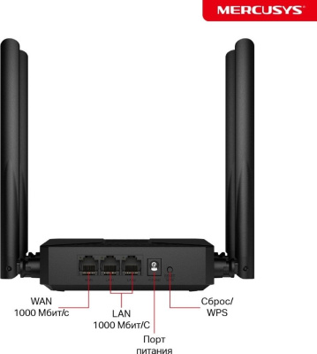 Wi-Fi роутер Mercusys MR62X 