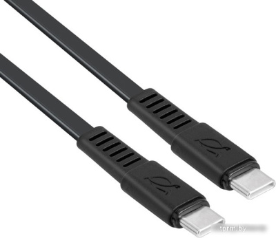 Кабель Rivacase Type-C Type-C PS6005 BK12 (1.2 м, черный) 
