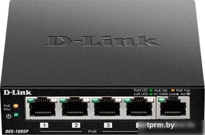 Коммутатор D-Link DES-1005P/B1A 