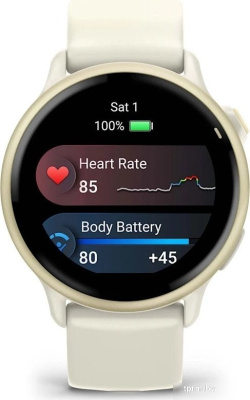 Умные часы Garmin Vivoactive 6 (лунное золото) 