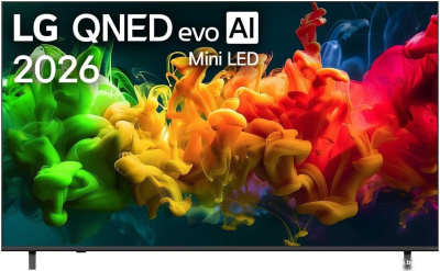 MiniLED телевизор LG QNED evo AI QNED80 75QNED80B6A 