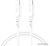 Кабель Vipfan P05 USB Type-C- USB Type-C (2 м, белый) 