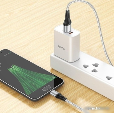 Кабель Hoco X50 Micro USB (серый) 