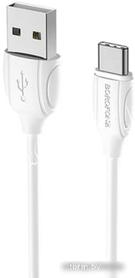 Кабель Borofone BX19 microUSB 1 м (белый) 