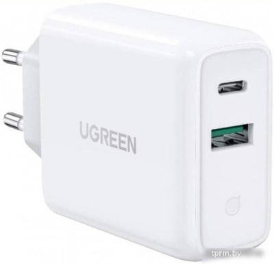 Сетевое зарядное Ugreen CD170 60468 (белый) 