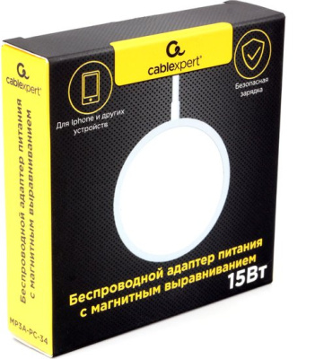 Беспроводное зарядное Cablexpert MP3A-PC-34 