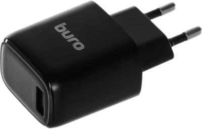 Сетевое зарядное Buro BUWG1 (черный) 