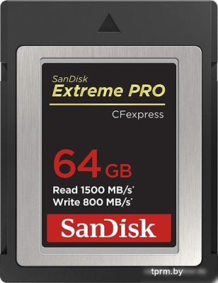 SanDisk Extreme Pro SDCFE-064G-GN4NN CFexpress Type B 64GB 
