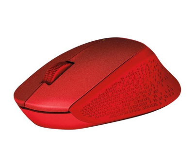 Мышь Logitech M330 Silent Plus (красный) [910-004911] 