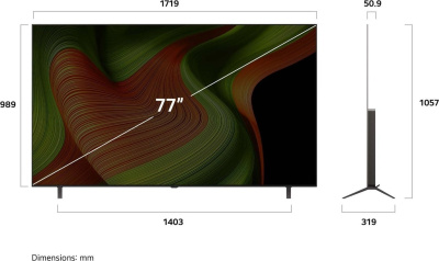 OLED телевизор LG OLED AI B5 OLED77B5RLA 