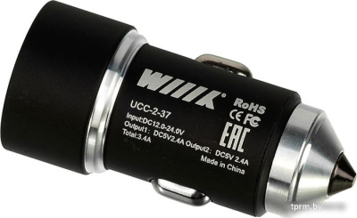 Автомобильное зарядное WIIIX UCC-2-37 