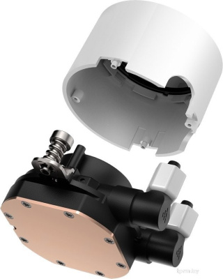 Система жидкостного охлаждения для процессора PCCooler DA360 ARGB (белый) 