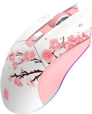 Игровая мышь Dareu EM901X Sakura Pink 