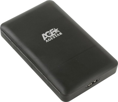 Бокс для жесткого диска AgeStar 3UBCP3 (черный) 