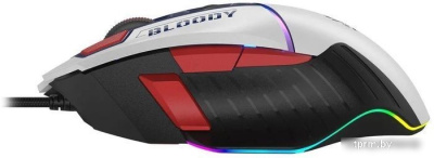 Игровая мышь A4Tech Bloody W95 Max Sports (белый/темно-синий) 