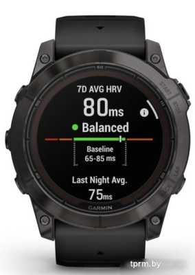 Умные часы Garmin Fenix 7X Pro Sapphire Solar (карбоново-серый титан/черный) 