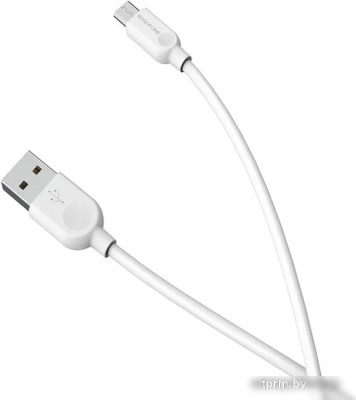 Кабель Borofone BX14 LinkJet AM-microBM (2 м, белый) 