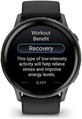 Умные часы Garmin Venu 4 45 мм (черный) 