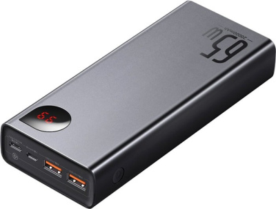 Портативное зарядное устройство Baseus Adaman Metal Digital Display PPIMDA-D01 20000mAh (черный) 
