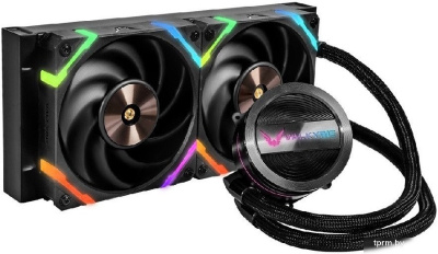 Система жидкостного охлаждения для процессора Valkyrie Dragonfang 240 (черный) 