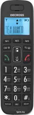 Радиотелефон Decross DC1013 (черный) 
