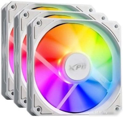 Вентилятор для корпуса ADATA XPG Vento R 120x3 ARGB PWM (белый) 