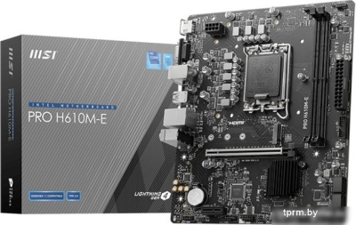Материнская плата MSI PRO H610M-E 