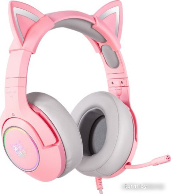 Наушники Onikuma K9 Cat Ears (розовый) 