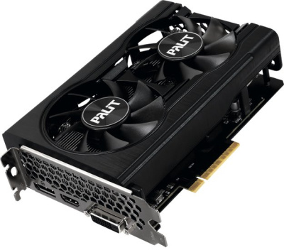 Видеокарта Palit GeForce RTX 3050 Dual NE63050018P1-1070D  Видеокарта Palit GeForce RTX 3050 Dual NE63050018P1-1070D