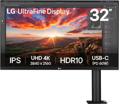 Монитор LG UltraFine 32UN880K-B 