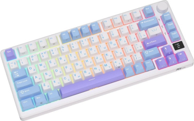 Клавиатура Royal Kludge RK-M75 RGB Taro Milk (RK Brown) 