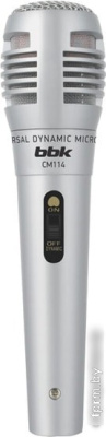 Микрофон BBK CM114 (серебристый) 