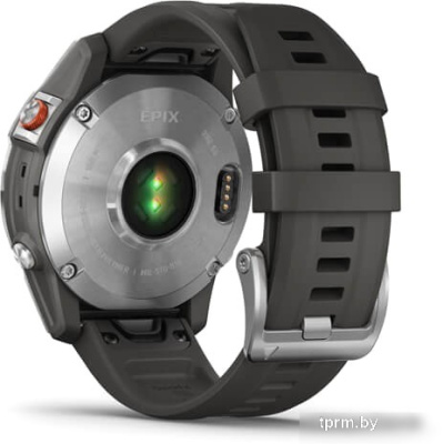 Умные часы Garmin Epix Gen 2 (cланцевая сталь/черный) 