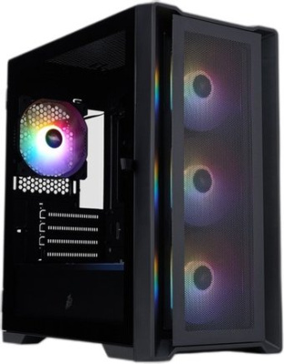 Корпус 1stPlayer TRILOBITE T4 MESH FRGB (черный)