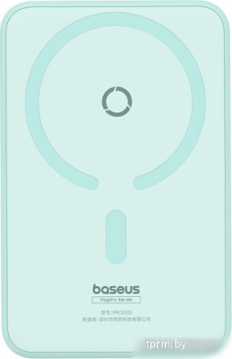 Внешний аккумулятор Baseus MagPro Magnetic Bracket Wireless Fast-Charging Power Bank 20W 5000mAh (мятный) 
