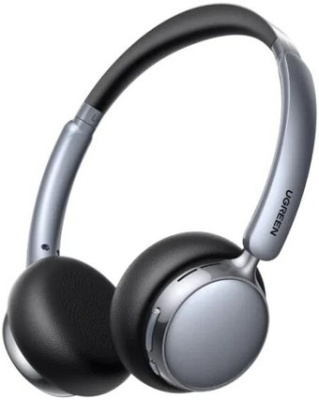 Наушники Ugreen Studio Plus HP207 (серебристый/черный)