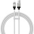 Кабель Baseus CoolPlay Series USB Type-A - Lightning (1 м, белый) 