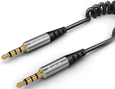 Кабель Airline ACH-AUX-22 3.5 mm Jack - 3.5 mm Jack (1.8 м, черный) 