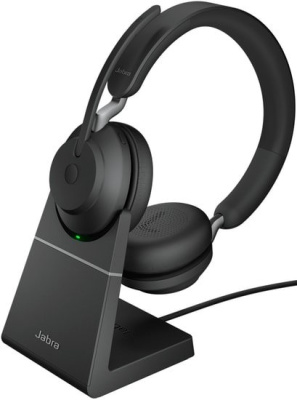 Наушники Jabra Evolve2 65 MS Stereo USB-A Desk (черный) 